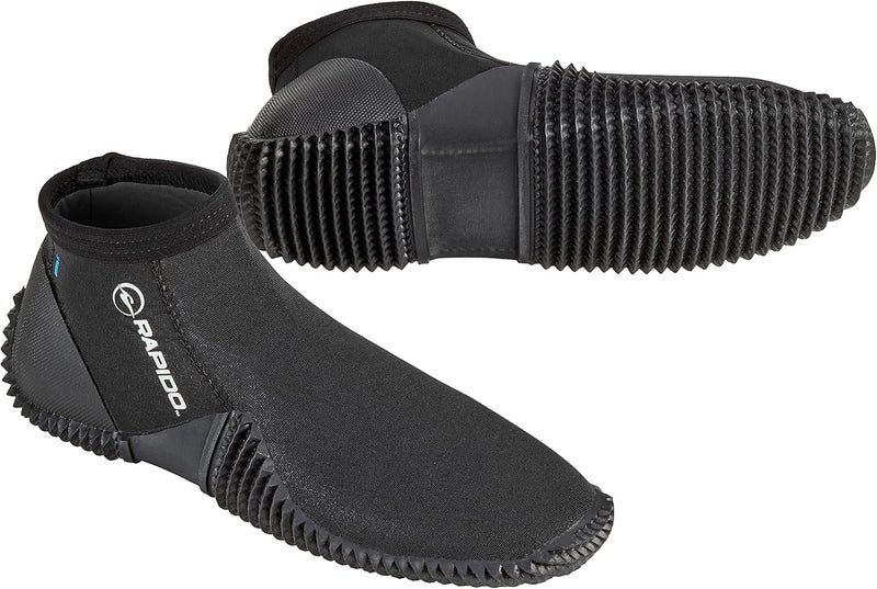 Phantom Aquatics Rapido Boutique Collection Enclave 3.0 Neoprene Wetsuit Snorkeling Surf Dive Boots Water Shoe, Great Snorkeling Surfing Dive Booties Beach Shoes for Men & Women - Image 1